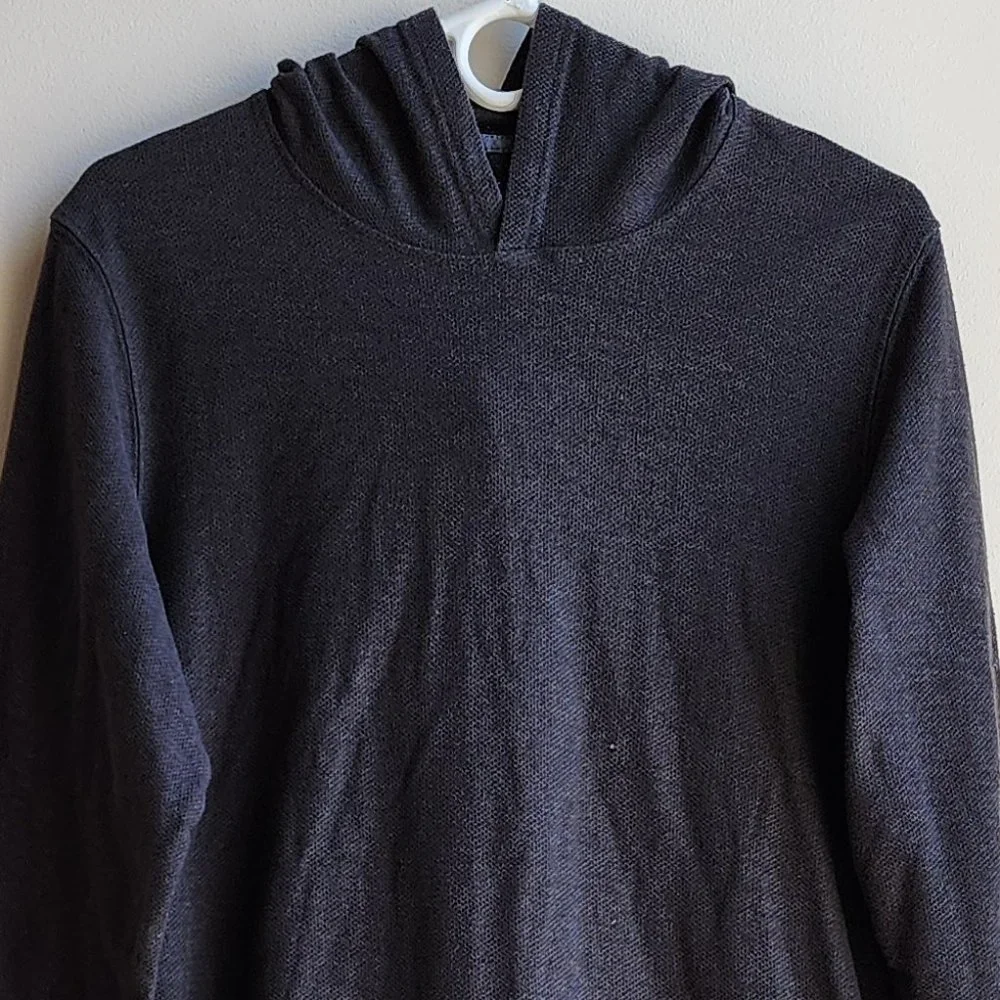Levi's Black Hooded Jersey Size Medium